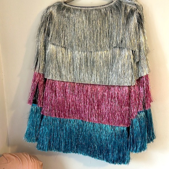 Nasty Gal tinsel jacket - Picture 3 of 5